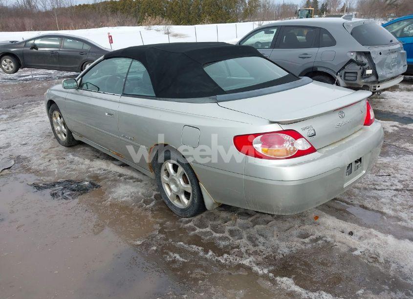 Photo 3 of 2002 Toyota Camry SOLARA SLE V6 (VIN 2T1FF28P62C570597)