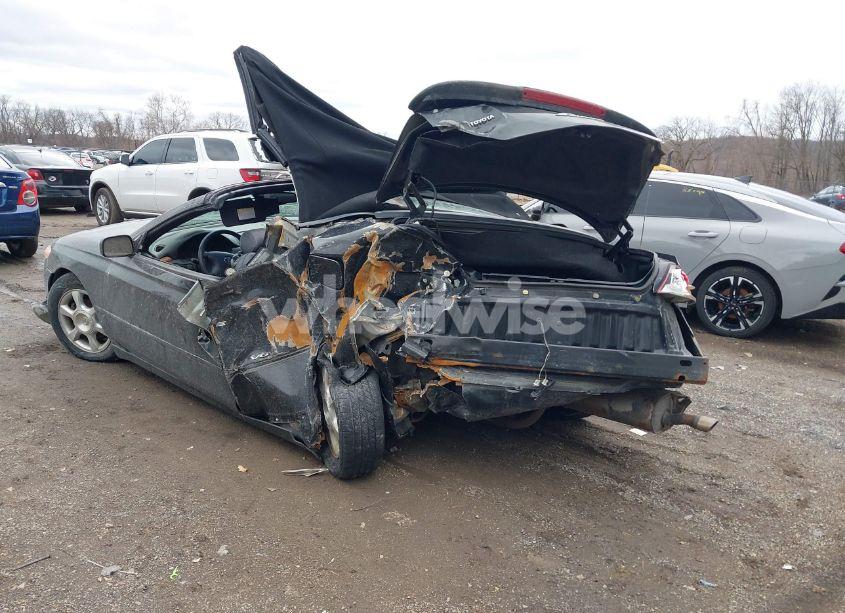 Photo 3 of 2002 Toyota Camry SOLARA SLE V6 (VIN 2T1FF28P82C590611)