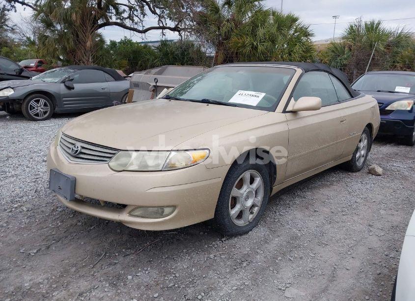 Photo 2 of 2002 Toyota Camry SOLARA SLE V6 (VIN 2T1FF28P82C594965)