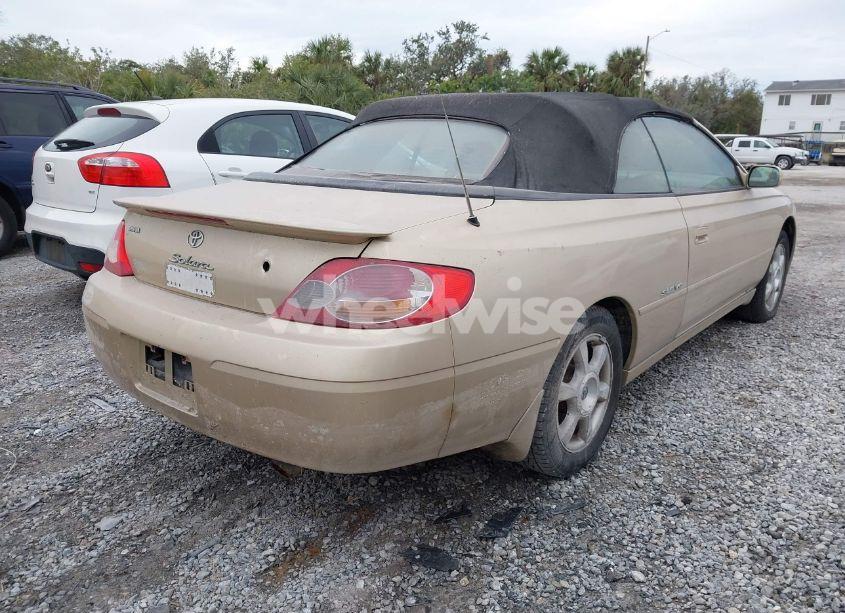 Photo 4 of 2002 Toyota Camry SOLARA SLE V6 (VIN 2T1FF28P82C594965)