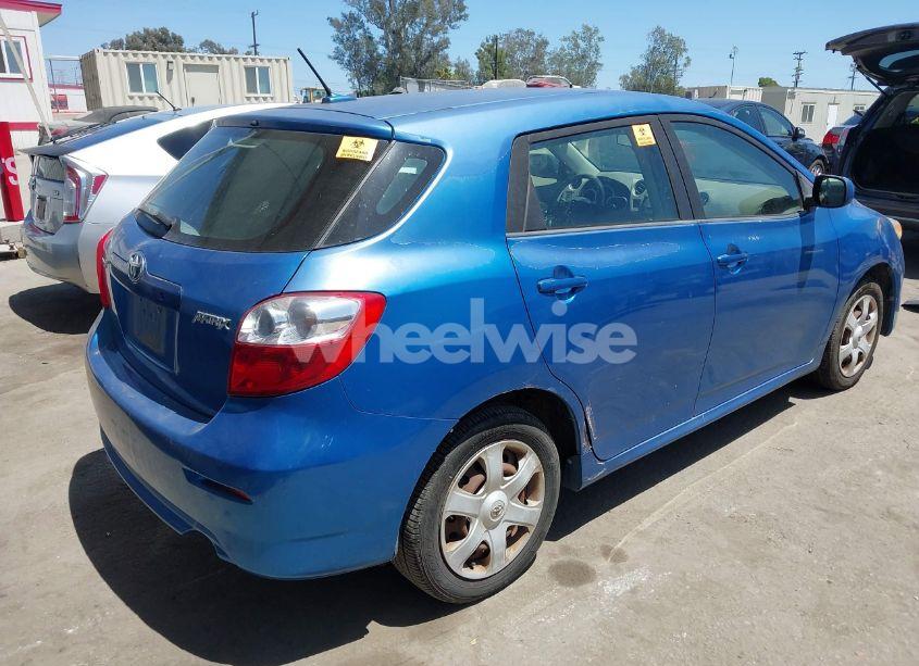 Photo 4 of 2009 Toyota Matrix (VIN 2T1KU40E39C103593)