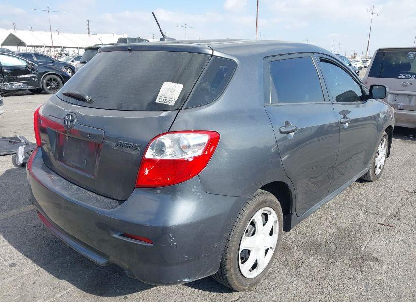 Photo 4 of 2009 Toyota Matrix (VIN 2T1KU40E79C125919)
