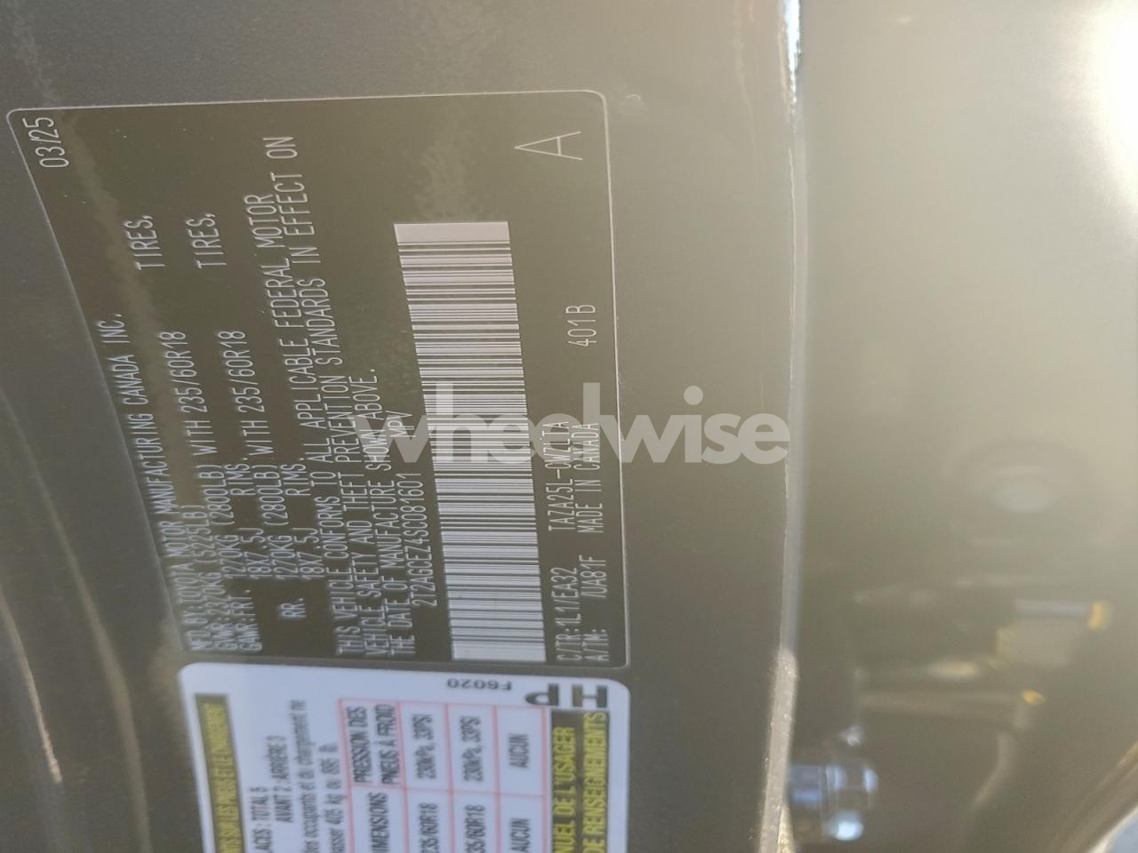 Photo 13 of 2025 LEXUS NX 350 BASE (VIN 2T2AGCEZ4SC081601)