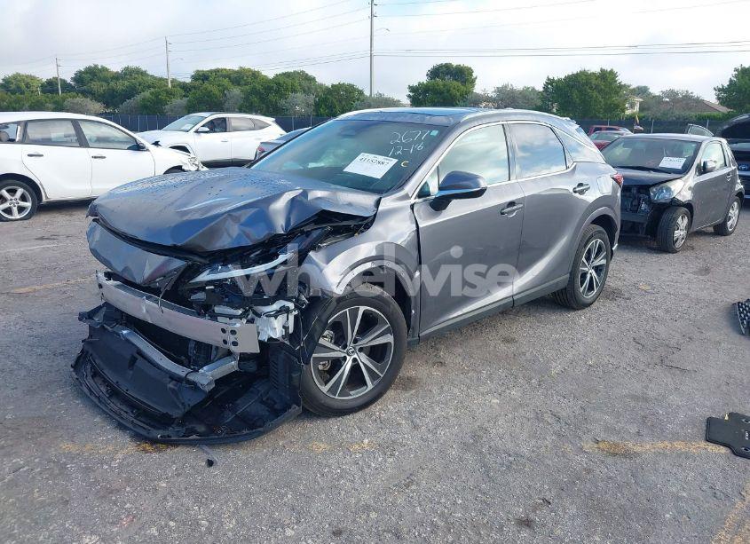 Photo 2 of 2023 Lexus Rx 350 PREMIUM (VIN 2T2BAMBA3PC002677)