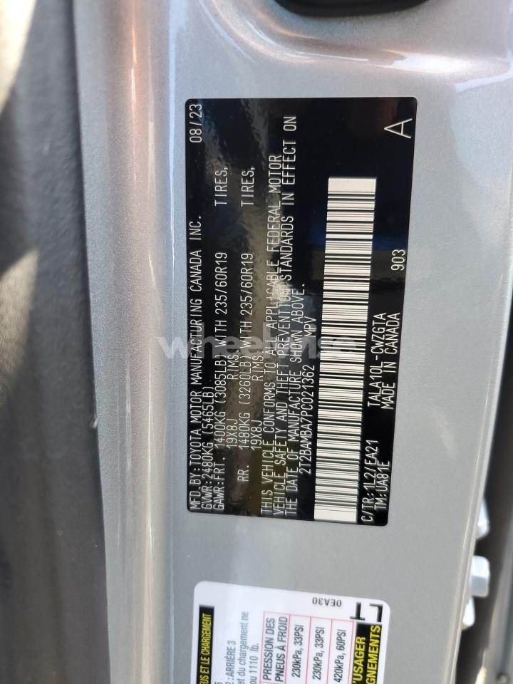 Photo 13 of 2023 LEXUS RX 350 BASE N/A (VIN 2T2BAMBA7PC021362)