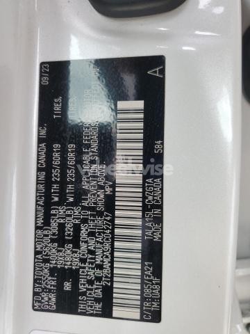 2024 LEXUS RX 350 BASE N/A (VIN 2T2BAMCA9RC042747) main photo