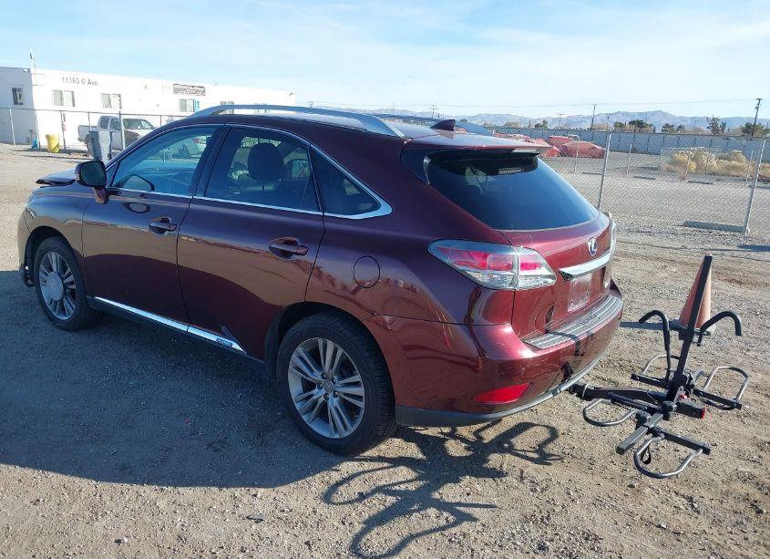 Photo 3 of 2015 Lexus Rx 450H (VIN 2T2BC1BA8FC007509)
