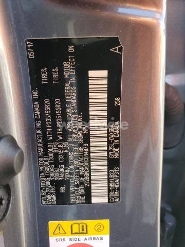 Photo 12 of 2017 LEXUS RX 450H BASE N/A (VIN 2T2BGMCA0HC014879)