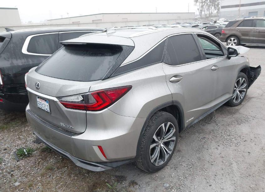 Photo 4 of 2017 Lexus Rx 450H (VIN 2T2BGMCA5HC020015)