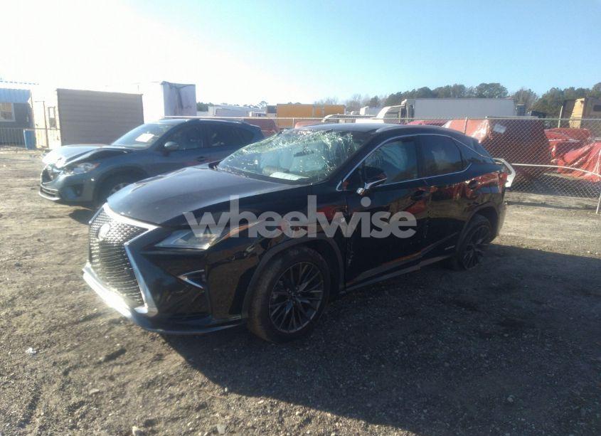 Photo 2 of 2016 Lexus Rx 450H F SPORT (VIN 2T2BGMCA6GC002380)