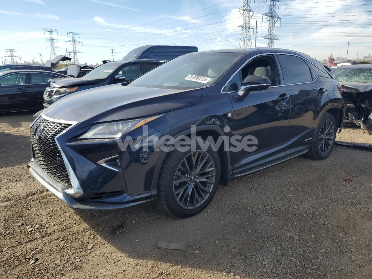 2019 LEXUS RX 450H BASE (VIN 2T2BGMCA9KC035687) main photo