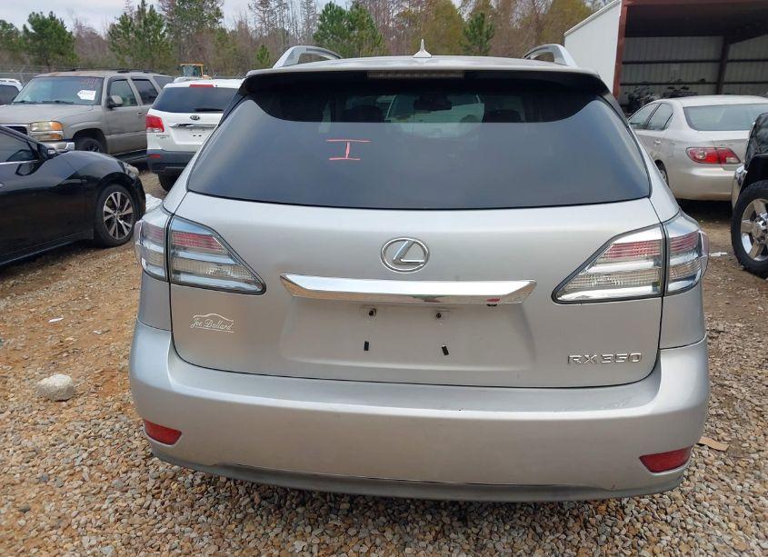 Photo 16 of 2010 Lexus Rx 350 BASE (A6) (VIN 2T2BK1BA0AC014496)