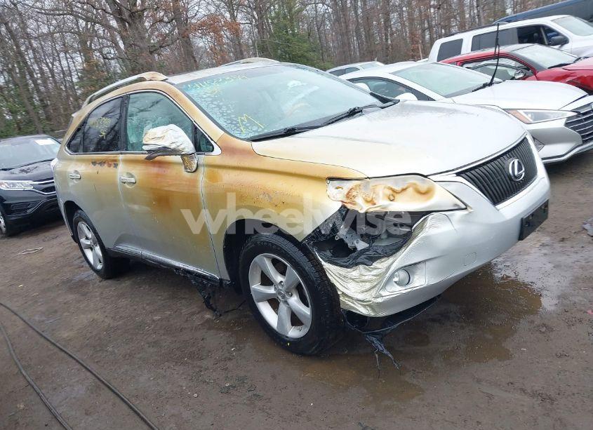2010 Lexus Rx 350 BASE (A6) (VIN 2T2BK1BA0AC062886) main photo