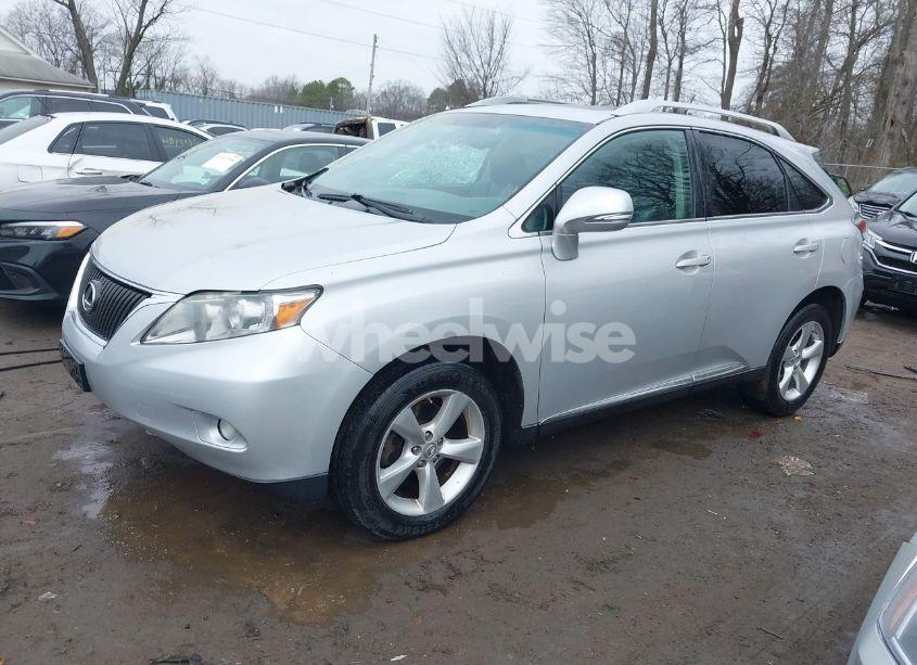 Photo 2 of 2010 Lexus Rx 350 BASE (A6) (VIN 2T2BK1BA0AC062886)
