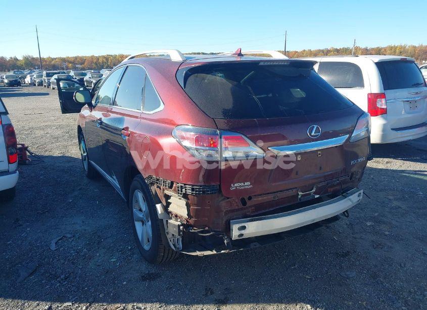 Photo 3 of 2013 Lexus Rx 350 (VIN 2T2BK1BA0DC183759)