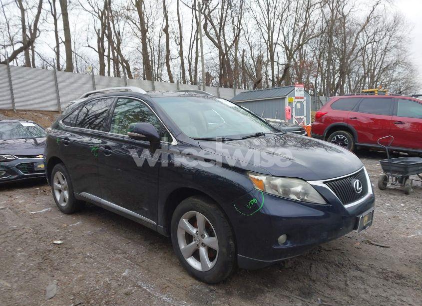 2010 Lexus Rx 350 (VIN 2T2BK1BA1AC028827) main photo