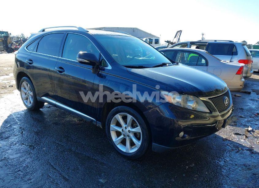 2010 Lexus Rx 350 BASE (A6) (VIN 2T2BK1BA2AC053235) main photo
