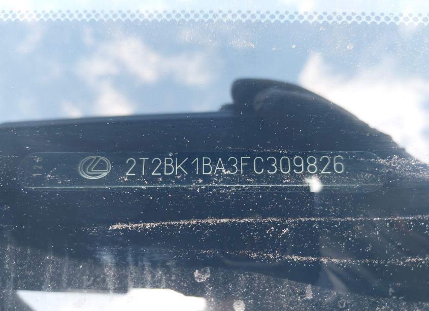 Photo 9 of 2015 Lexus Rx 350 (VIN 2T2BK1BA3FC309826)