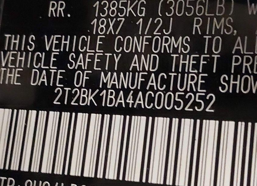 Photo 9 of 2010 Lexus Rx 350 (VIN 2T2BK1BA4AC005252)