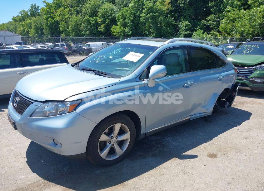 Photo 2 of 2010 Lexus Rx 350 (VIN 2T2BK1BA4AC030376)