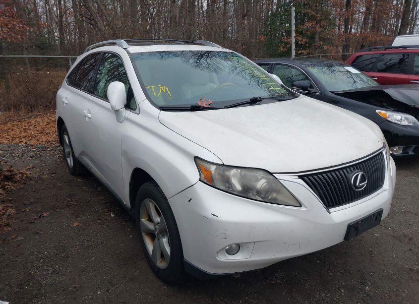 2010 Lexus Rx 350 BASE (A6) (VIN 2T2BK1BA5AC010461) main photo