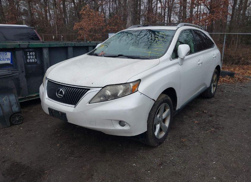 Photo 2 of 2010 Lexus Rx 350 BASE (A6) (VIN 2T2BK1BA5AC010461)