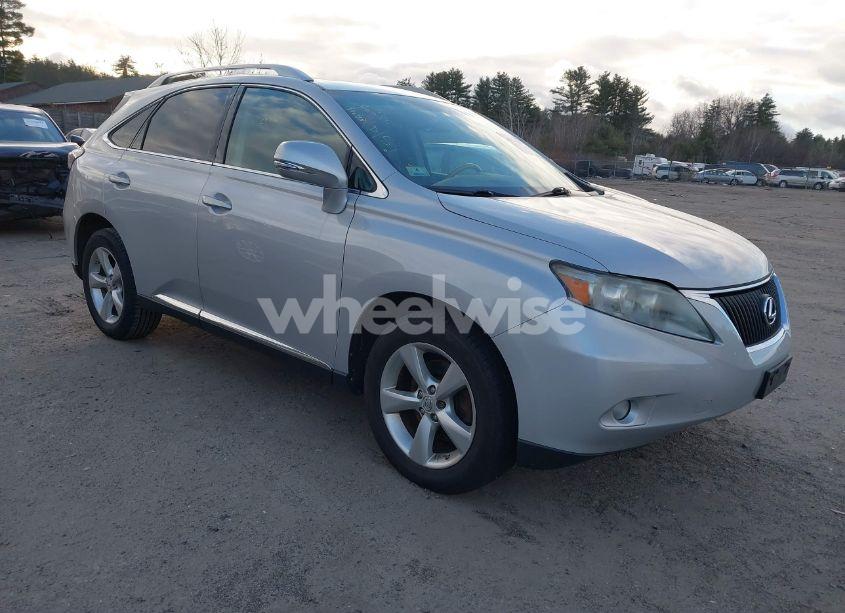 2010 Lexus Rx 350 BASE (A6) (VIN 2T2BK1BA5AC026031) main photo