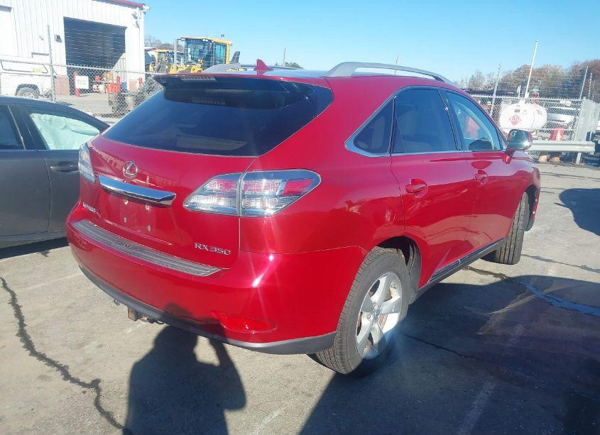 Photo 4 of 2010 Lexus Rx 350 (VIN 2T2BK1BA5AC054329)