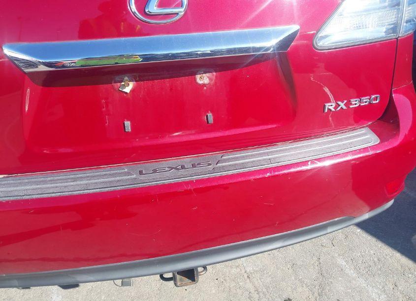 Photo 6 of 2010 Lexus Rx 350 (VIN 2T2BK1BA5AC054329)