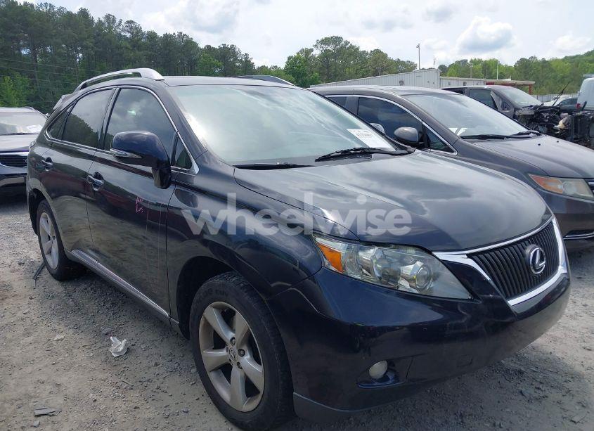 2010 Lexus Rx 350 (VIN 2T2BK1BA6AC029214) main photo