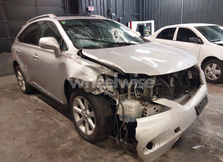 2010 Lexus Rx 350 BASE (A6) (VIN 2T2BK1BA6AC077117) main photo