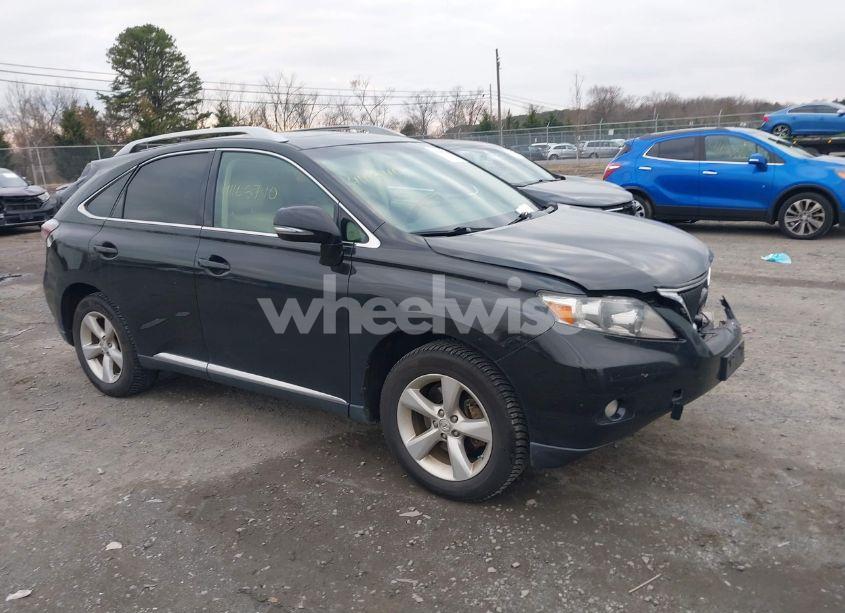 2011 Lexus Rx 350 (VIN 2T2BK1BA7BC095384) main photo