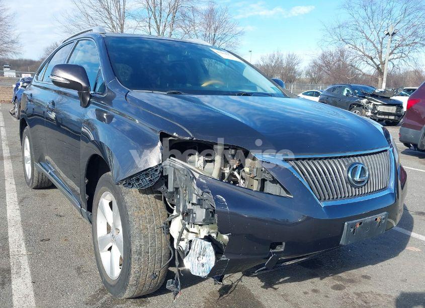 2010 Lexus Rx 350 BASE (A6) (VIN 2T2BK1BA8AC029196) main photo