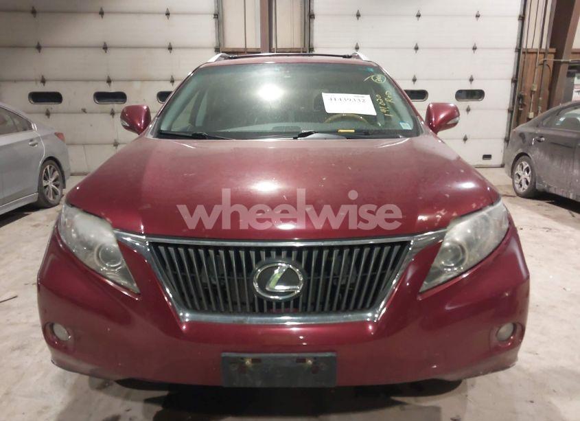 Photo 6 of 2011 Lexus Rx 350 (VIN 2T2BK1BAXBC110072)