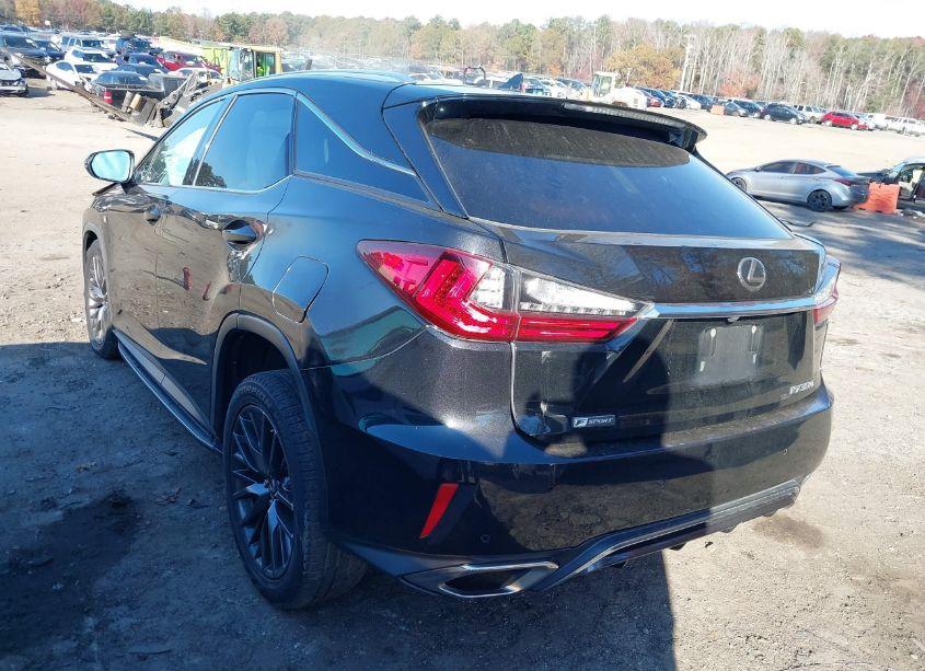 Photo 3 of 2016 Lexus Rx 350 F SPORT (VIN 2T2BZMCA4GC045867)