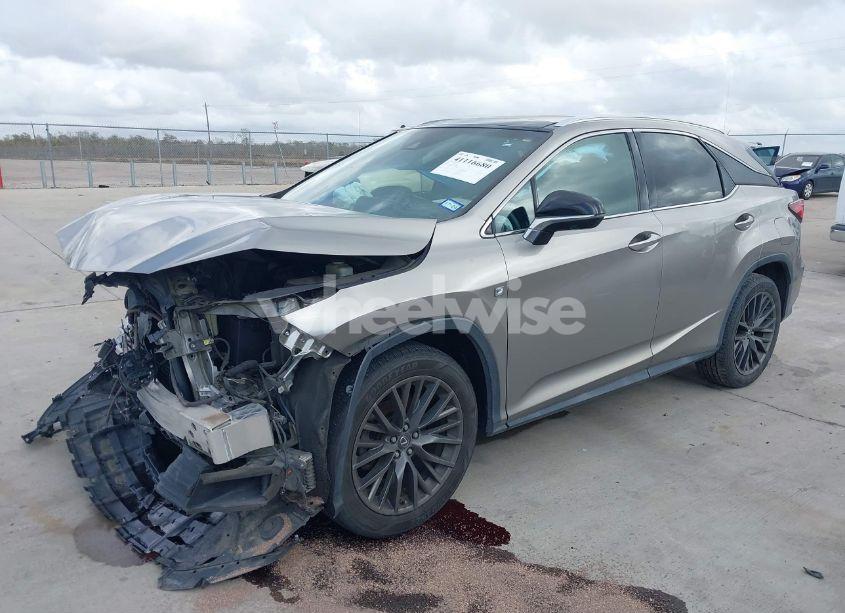 Photo 2 of 2017 Lexus Rx 350 F SPORT (VIN 2T2BZMCA6HC064695)