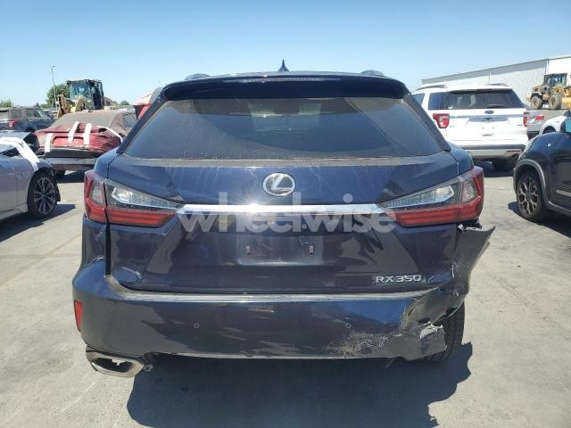 Photo 2 of 2017 LEXUS RX 350 BASE N/A (VIN 2T2BZMCA6HC073428)