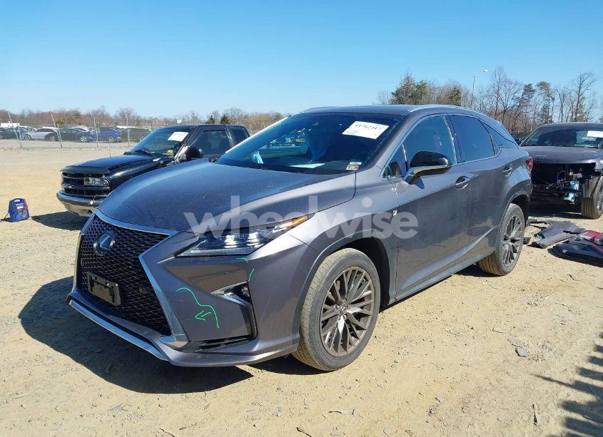 Photo 2 of 2019 Lexus Rx 350 F SPORT (VIN 2T2BZMCA7KC175084)