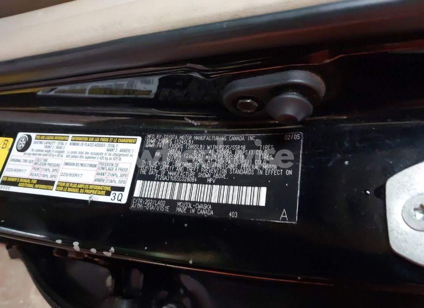 Photo 9 of 2005 Lexus Rx 330 (VIN 2T2GA31U65C028084)