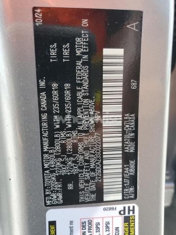 Photo 12 of 2025 LEXUS NX 250 PREMIUM N/A (VIN 2T2GDCAZ3SC022077)