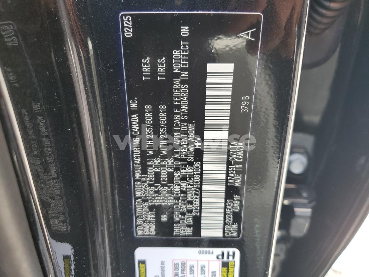 Photo 13 of 2025 LEXUS NX 350 PREMIUM (VIN 2T2GGCEZ7SC081036)