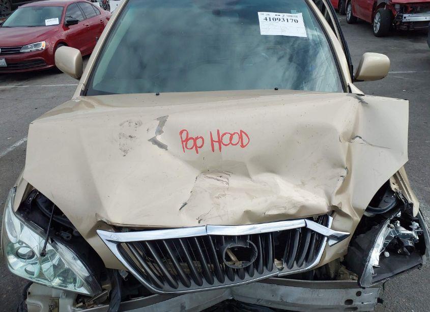 Photo 10 of 2009 Lexus Rx 350 (VIN 2T2GK31U39C061868)