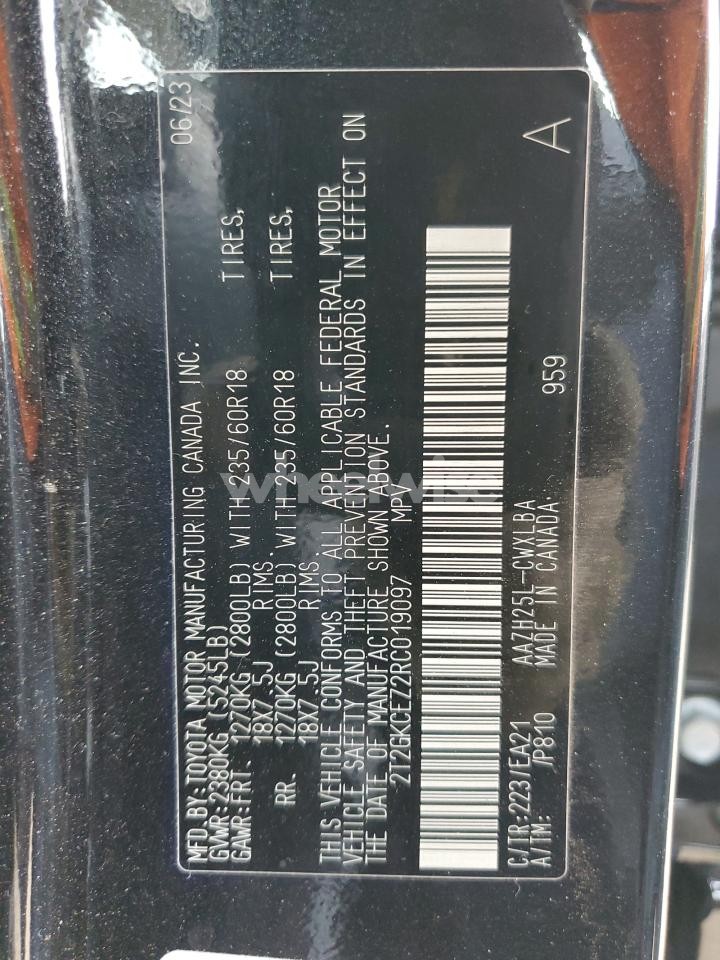 Photo 13 of 2024 LEXUS NX 350H BASE (VIN 2T2GKCEZ2RC019097)
