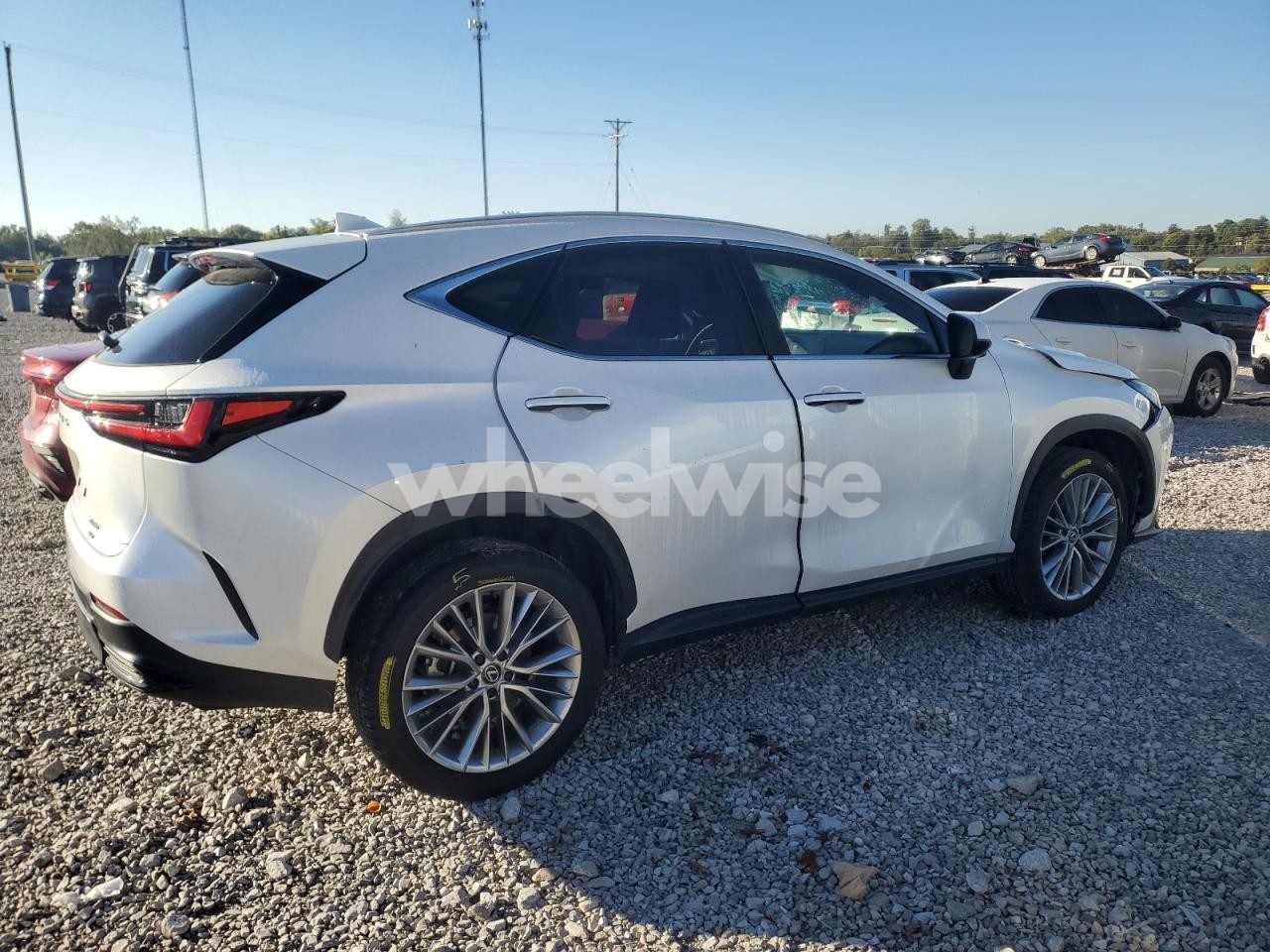Photo 3 of 2024 LEXUS NX 350 LUXURY (VIN 2T2HGCEZ4RC057422)