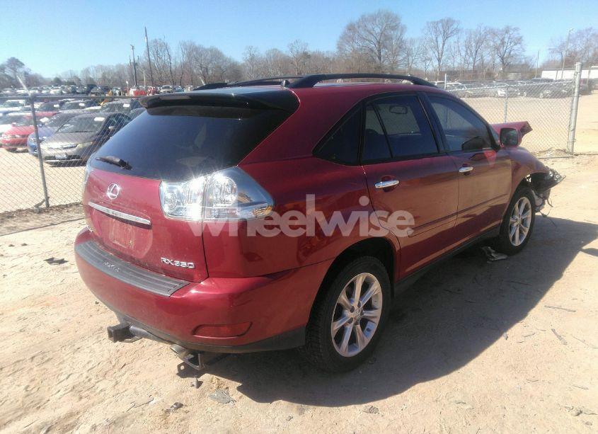 Photo 4 of 2009 Lexus Rx 350 (VIN 2T2HK31U59C110458)