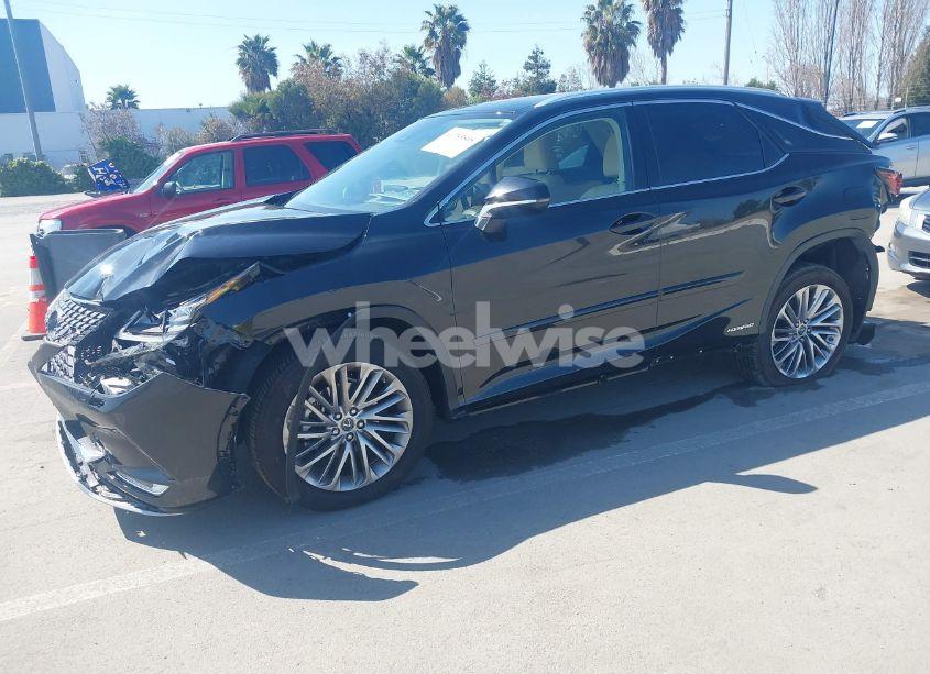 Photo 2 of 2020 Lexus Rx 450H (VIN 2T2JGMDA0LC048405)