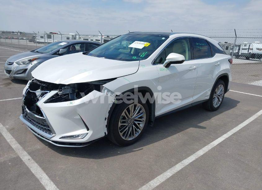 Photo 2 of 2022 Lexus Rx 450H (VIN 2T2JGMDA1NC076975)