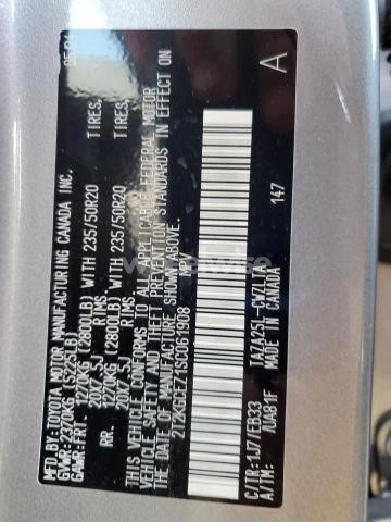 Photo 8 of 2025 LEXUS NX 350 LUXURY N/A (VIN 2T2KGCEZ1SC061908)