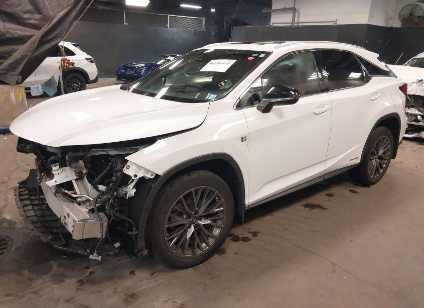 Photo 2 of 2022 Lexus Rx 450H F SPORT APPEARANCE (VIN 2T2SGMDA1NC083638)