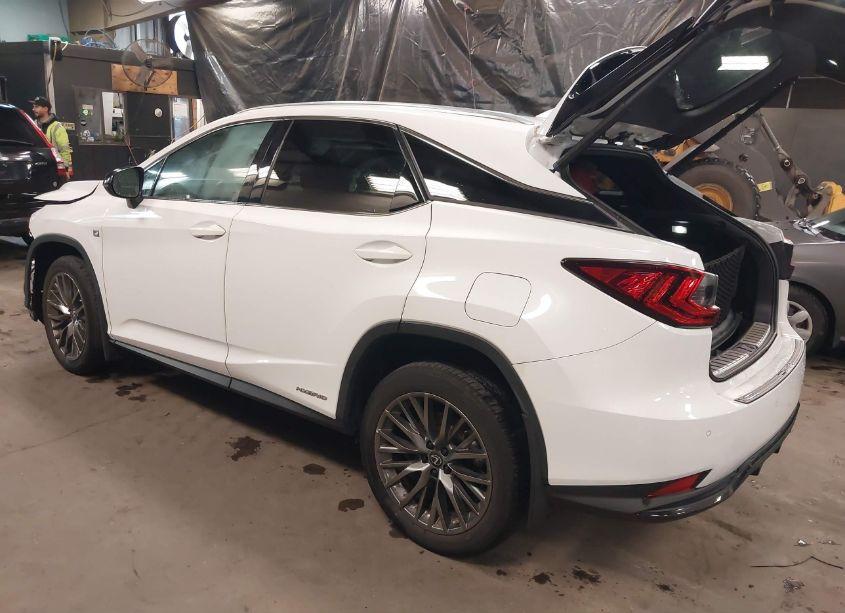 Photo 3 of 2022 Lexus Rx 450H F SPORT APPEARANCE (VIN 2T2SGMDA1NC083638)